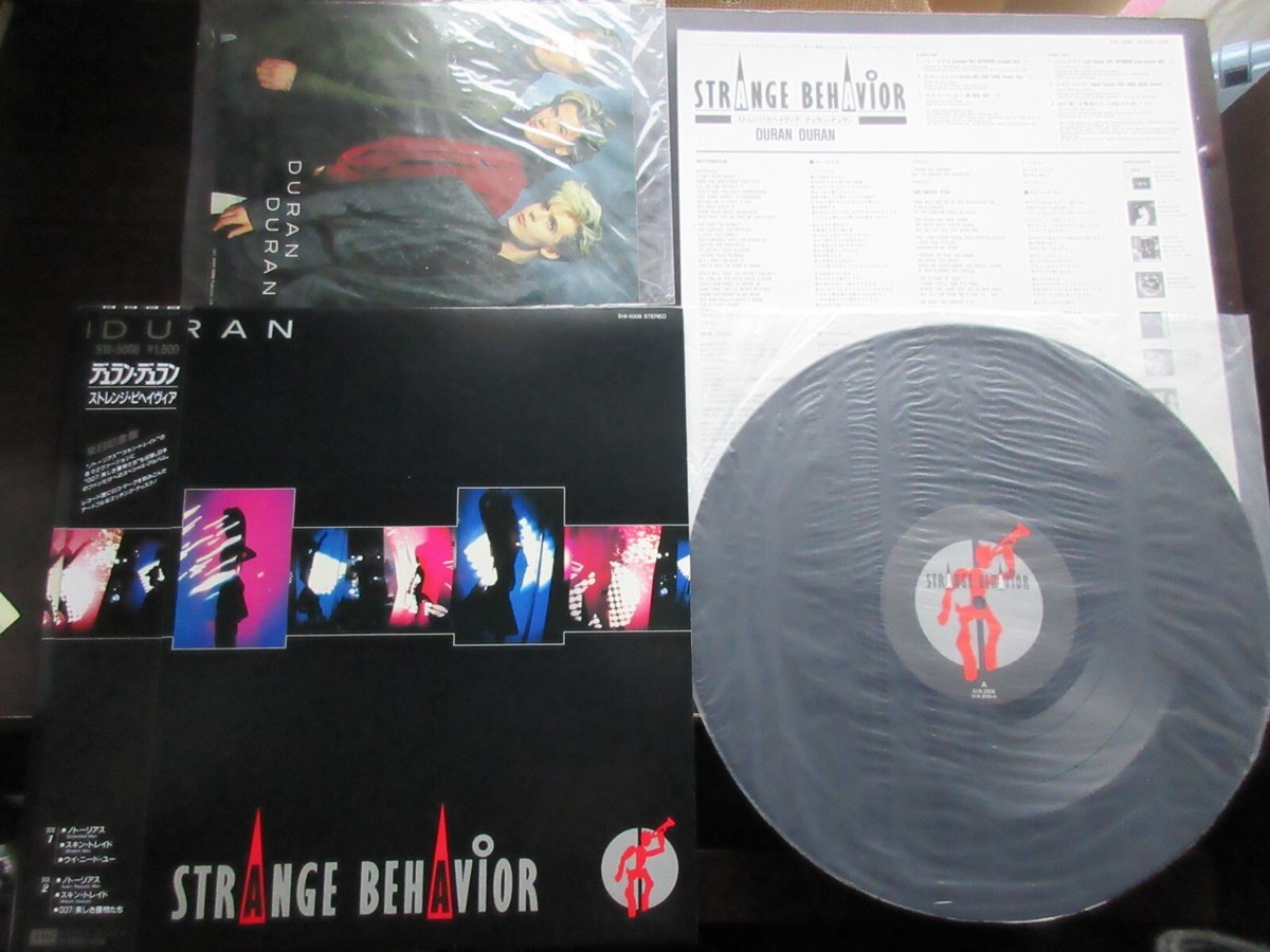 Duran Duran Strange Behavior Japan Vinyl 12 inch EP w OBI S18-5008