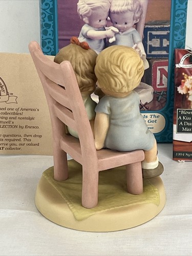 ENESCO Loving Each Other Memories of Yesterday 1994 NEW Vintage - Picture 5 of 11