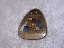 Messing und Emaille Design Zierschale Max & Moritz - Vintage um 1950/60 - 29 cm