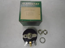 NEW! CLAROSTAT A58-1000 Potentiometer 1000 Ohms 3 Watts