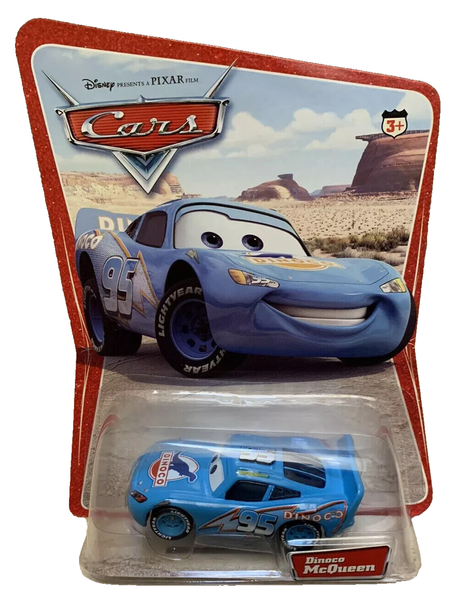 DINOC Lightning McQueen ダイキャストミニカー Disney Cars Desert Series 1st Edition Dinoco Lightning McQueen