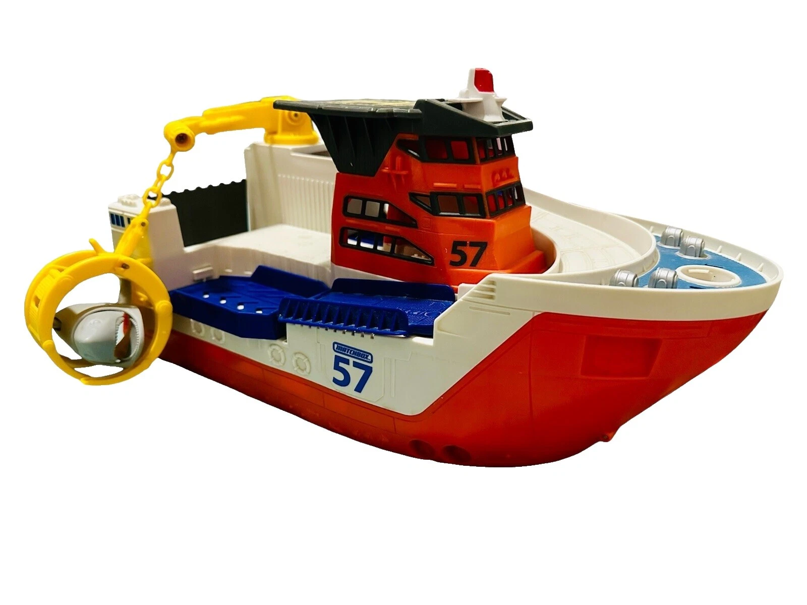 Разноцветные литые лодки Matchbox