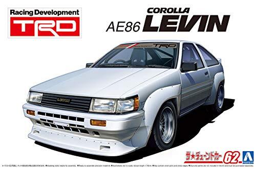 Aoshima 1/24 Scale Kit 57988 TRD AE86 Corolla Levin N2 Ver. 57988