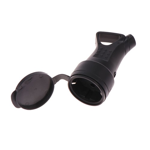 1PC EU Rubber Waterproof Socket Plug Electrial Grounded European Connector - Afbeelding 14 van 14