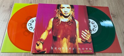 HEATHER NOVA - Oyster *2LP* LIMITED ORANGE GREEN VINYL *RAR*
