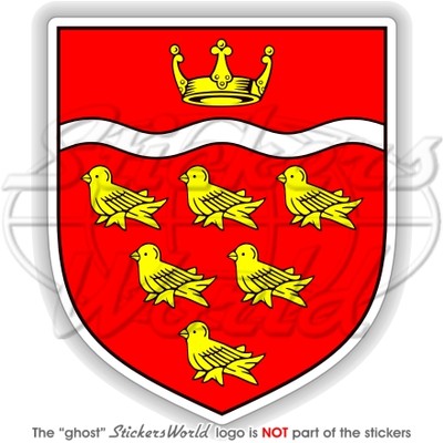 NOUVELLE-ZÉLANDE Écusson, 40mm Vinyl Sticker, Autocollant X6