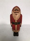 HAND CARVED WOODEN SANTA FIGURE PRIMITIVE 1993 STACY DOLBY — photo 1