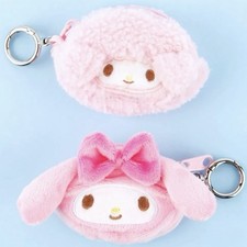 Sanrio My Melody My Sweet Piano Mini Plush Pouch Set 2PCS AirPods Holder Korea