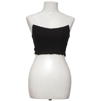 The Kript, Tube Top, Größe: XS, Schwarz, Baumwolle/Polyester, Einfarbig #uWd