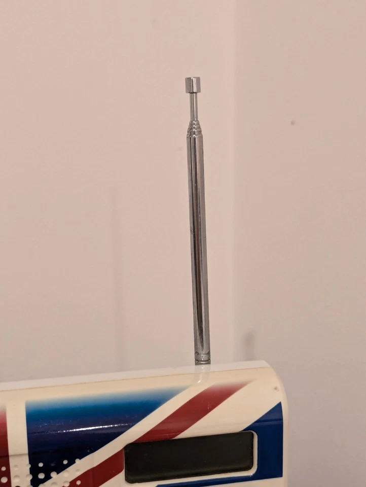 Pure One Mi DAB FM British Flag Portable Mini Radio Union Jack Blue Red White - Image 3 of 4