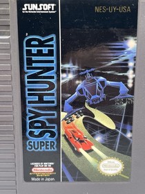 Super Spy Hunter (NES, 1987) Cart Only - Authentic - Clean Label - Tested