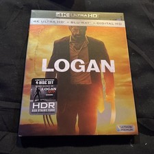 Logan 4K Ultra HD, 2017 comes with code and slipcover