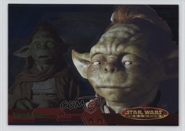 2001 Topps Star Wars: Evolution Yaddle #86 2k3