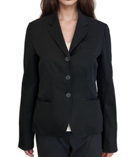 J. Crew Blazer Women Sz S Petite Black Office Work Business SEE NOTES 