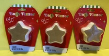 Bath Bomb Fizzers By Soft Care Vibes Star Shaped Bath Bombs Lot Of 3 New
