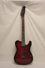 Fender Special Edition Custom Telecaster FMT HH Guitar - Black Cherry Burst