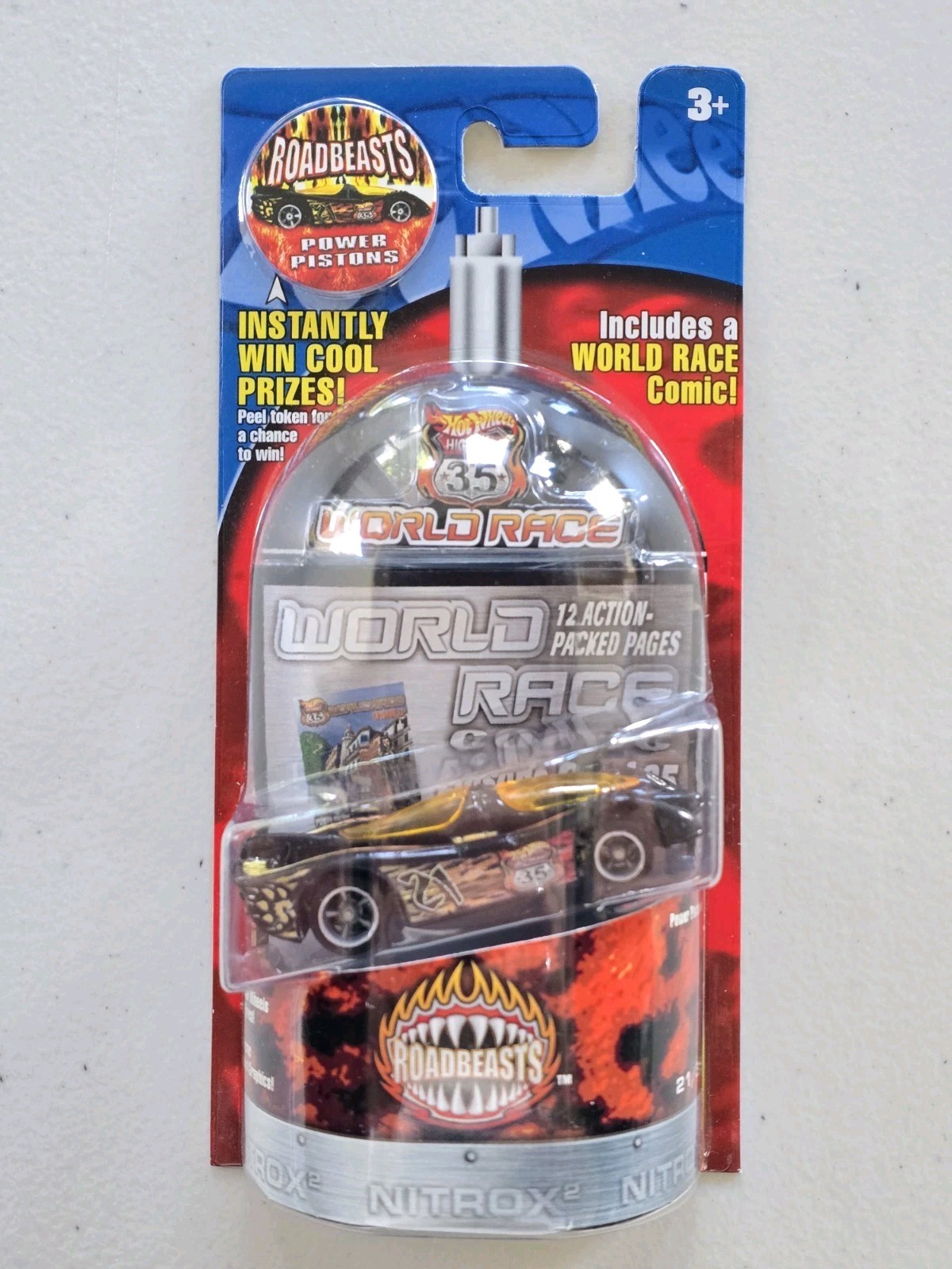 Hot Wheels Highway 35 World Race Roadbeasts Power Pistons #21 NEW 