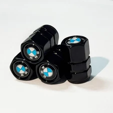 4x bmw Car Hex Tire Air Valve Stem All Series Caps 36110421543