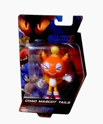 Sonic The Hedgehog 3 Movie Figurine 5 Inch Figures CHAO MASCOT TAILS IN HAND!