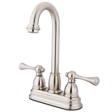 Kingston Brass KB349.BL Vintage 1.8 GPM Standard Bar Faucet - Nickel