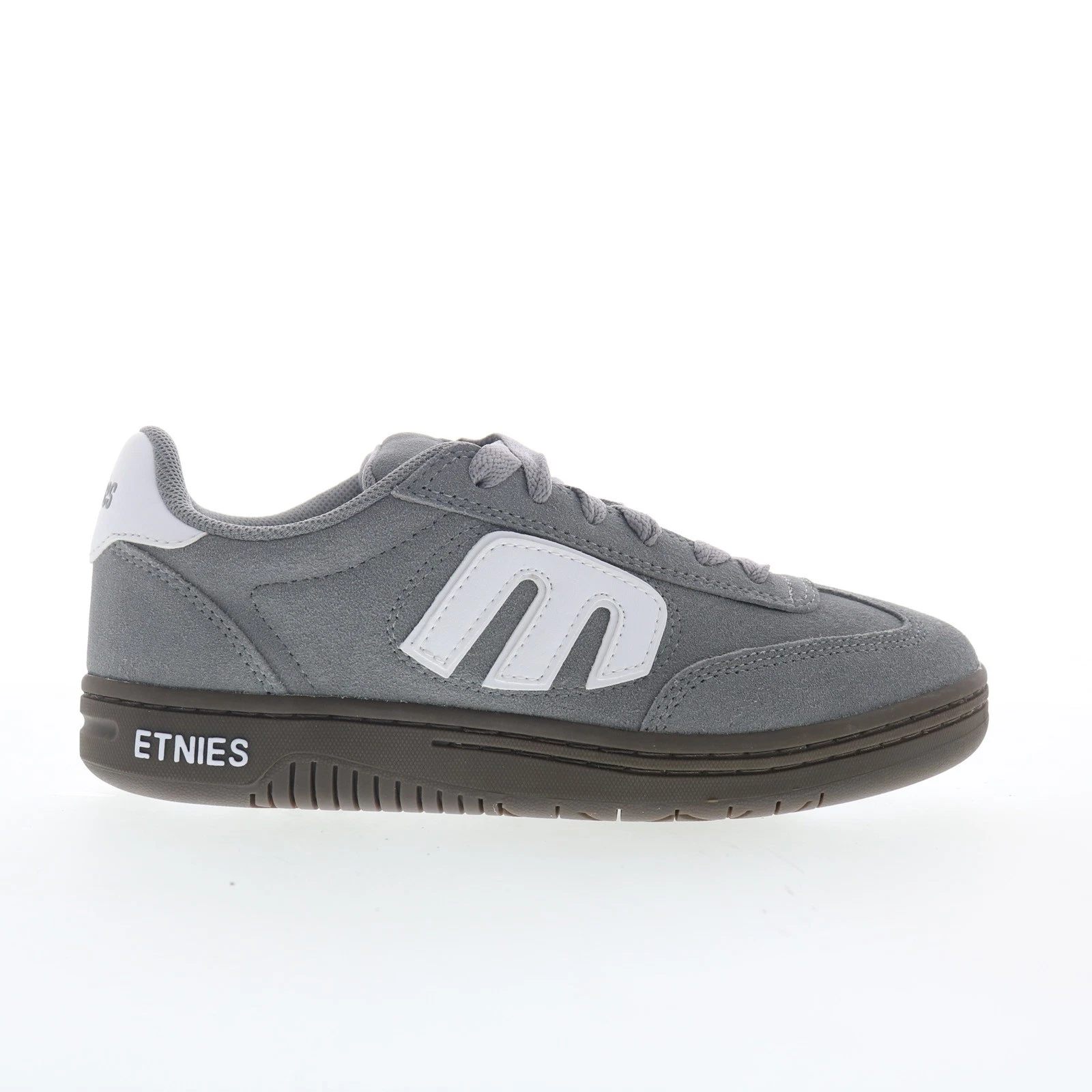 Etnies Locut 4101000507380 Mens Gray Suede Skate Inspired Sneakers Shoes