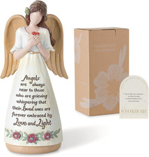 Sympathy Angel Figurine for Loss of Mom - Grieving Remembrance Gift