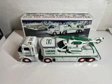 2006 Hess Toy Truck and Helicopter, in Box Oil Gas Truck Memorabilia Working
