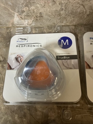 3 Philips Respironics TRUEBLUE Gel Cuscino Maschera Taglia Media NUOVISSIME - Foto 2 di 4