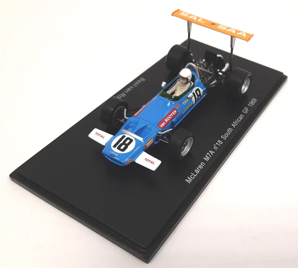 Mc Laren M7A/ B. van Rooyen - GP South Africa 1969 / SPARK S3117 / 1:43 - Bild 2 von 4