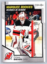 2020-21 Upper Deck #615 Gilles Senn 2020-21 O-Pee-Chee Update