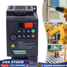 1.5KW Single To 3 Phase 2HP 220V Variable Frequency Drive Inverter VFD NEW