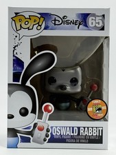 Funko Pop! Disney | Epic Mickey Oswald Rabbit Metallic  #65 SDCC 2013 | LE 1008