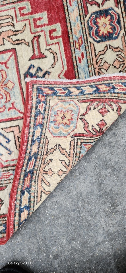 Vintage Hand Woven Runnet India 2'7" X 8'0" - Image 3 of 3