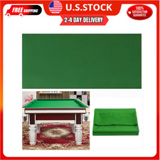 8" Pool Table Felt W/ 6 Cloth Strips, Pre Cut Billiard Table Cloth Felt