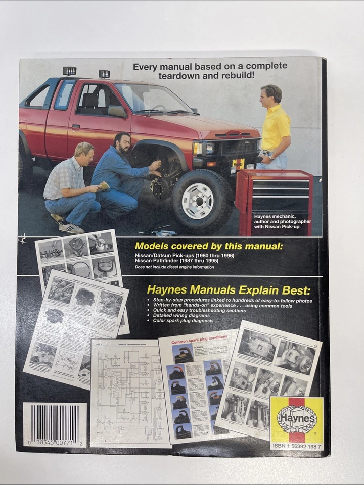 Nissan Datsun Pick-up Truck Service Repair Shop Manual Pathfinder Hardbody 720 - Image 2 of 4