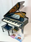 American Girl Doll Grand Piano with Bench & Sheet Music - WORKS  PERFECTLY !!