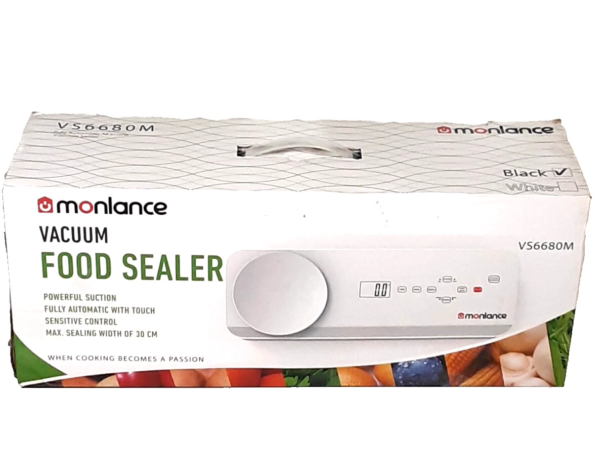 Monlance Vacuum Sealer VS6680M Digital Scale Automatic Food Saver with Bags