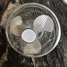 Desk / bed side fan electric tilts 25cm diameter