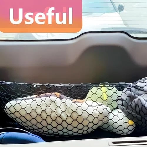 Stretchable Truck Bed Cargo Net 4x4–7x7 ft with Hooks for Buick Enclave Rear Sto Foto 3 de 4