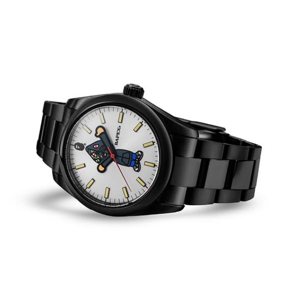 A BATHING APE TYPE 7 BAPEX SHARK SEIJIN 1L80187301 Silver/Black | eBay