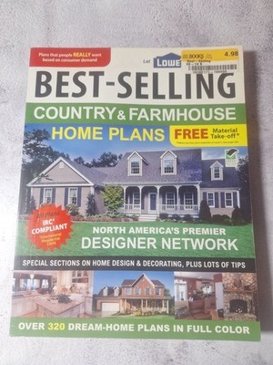 Best-Selling Country & Farmhouse Home Plans Catalog From Lowes Design Network