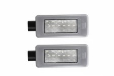 2x Kennzeichenleuchte beidseitig LED L38-210-0005LED ABAKUS für CITROËN PEUGEOT