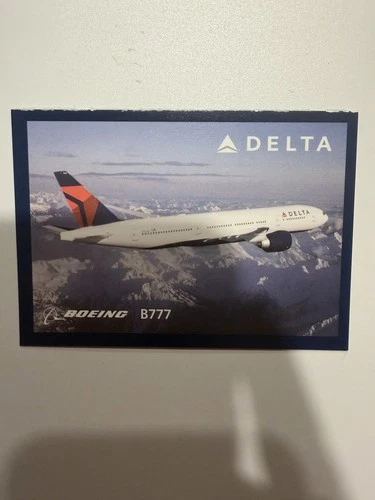2010 Delta Trading Cards #24 B777 - product listing photo