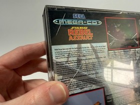 Star Wars Rebel Assault Sega Mega CD - UK PAL GC CIB - High Quality Packing
