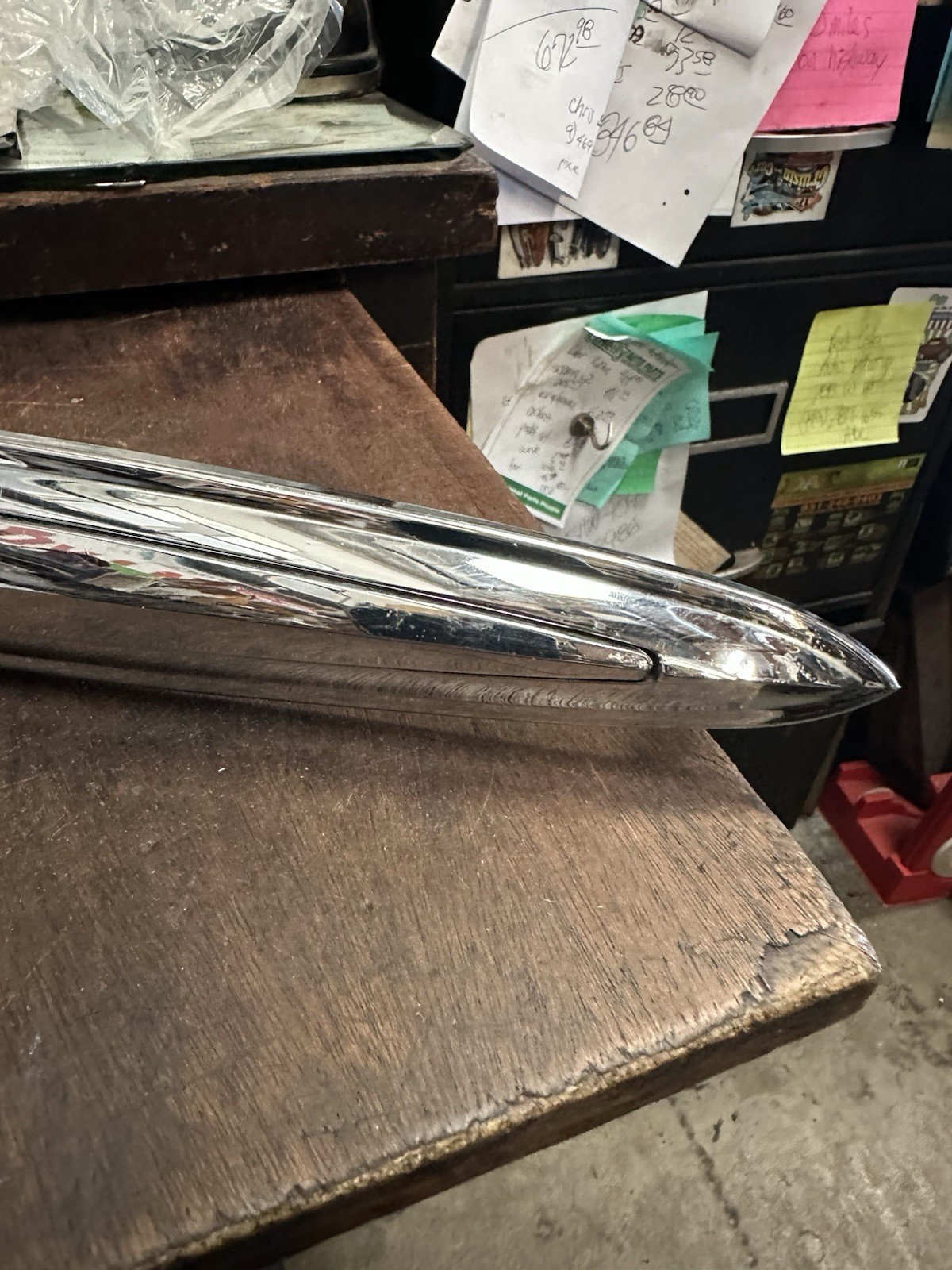 1946 1949 Buick Right Hood Release & Surround Special Super Roadmaster 1328630