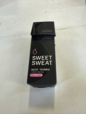 Sweet Sweat , Waist Trimmer, Large, Black  Pink, 1 Belt