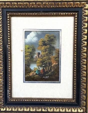 William Van Holt, ANTQ Early 20C Orig. Miniature Impressionistic O/B Landscape!
