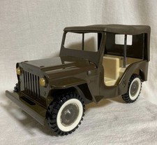 Made in Japan Jeep Jeep Tin Car Retro Military