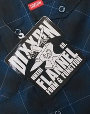 Mens Dixxon Flannel Co Shirt “THE PURPOSE" Size XL New 