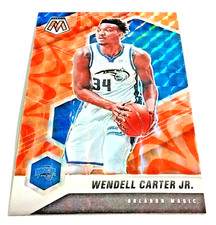 2020-21 Panini Mosaic #32 Wendell Carter Jr.  Reactive Orange Orlando Magic  K82